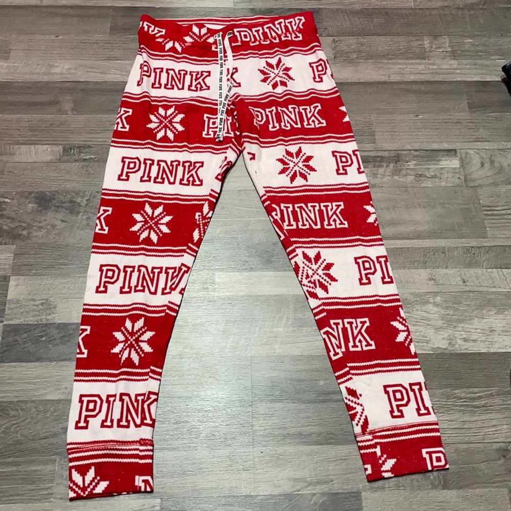 Victoria Secret Pink Christmas Pajama Pants